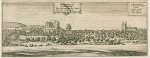 Tamworth - Panorama: kaiverrus ja [1600-luku]