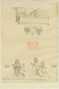 Tamworth Church - Hauta: jäljitys musteella ja [?1600-luku] (piirustus)