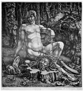 "Perseus", 1929 1930. tekijältä William EC Morgan