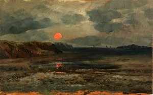 Auringonnousu kalastusvesien yllä - Mainesin osavaltiossa tekijältä William E. Norton