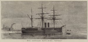 Rautapukuinen laivastomme, HMS Superb tekijältä William Edward Atkins
