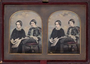 Kahden pojan muotokuva, 1850-luku.
