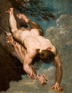 Manlius Hurled From The Rock, 1818. tekijältä William Etty