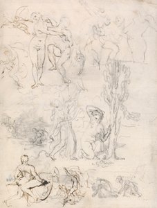 Folha de esboços finlandeses tekijältä William Etty