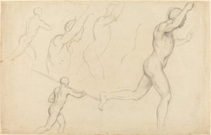 Tutkimuksia juoksevista miehistä tekijältä William Etty