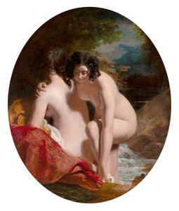 Naiset uimassa (öljy paneelille) tekijältä William Etty
