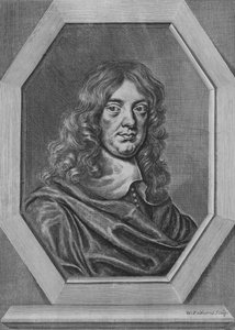 Abraham Cowley, englantilainen runoilija (kaiverrus)