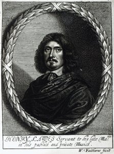 Henry Lawes (1596-1662) tekijältä William Faithorne