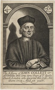 John Colet, teologian tohtori tekijältä William Faithorne