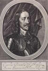 Kuningas Kaarle I, n. 1658.. tekijältä William Faithorne