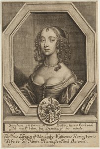 Lady Katherine Harrington tekijältä William Faithorne