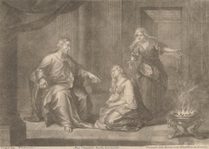 Mary kiitteli, Martha tuomitsi tekijältä William Faithorne