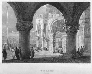 St Marks, Venetsia, 1800-luku.