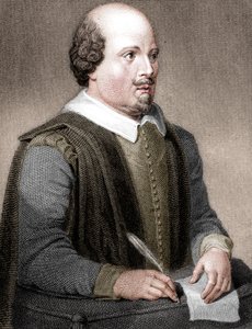 William Shakespeare, englantilainen runoilija ja näytelmäkirjailija, 1820.