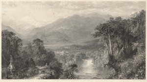 Andien sydän tekijältä William Forrest, after Frederic Edwin Church