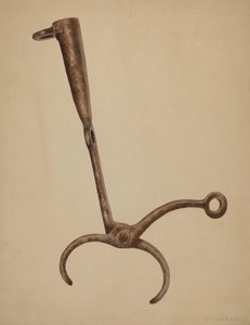 Snubber for Bull, c. 1942.