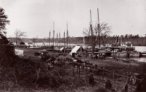 Broadway Landing, Appomattox River, 1864.