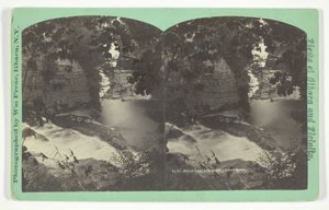 Forest Falls des de dalt, congost d