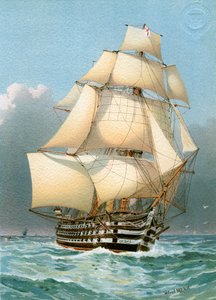 HMS Victoria, Kuninkaallisen laivaston 121-aseinen sotalaiva, c1859 c1890-c1893.