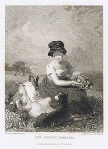 Maalaismainen seppele tekijältä William Frederick Witherington