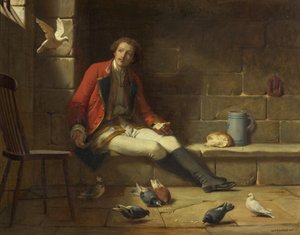 Vanki ja hänen vieransa tekijältä William Frederick Yeames