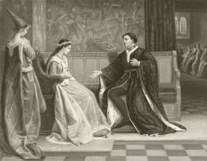 Kuningas Henrik V:n kosiminen tekijältä William Frederick Yeames