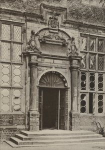 Doorway, Aston Hall, Warwickshire (m/w kuva)