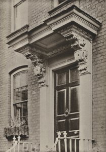 Doorway, Church Road, Richmond, Surrey (m/w kuva)