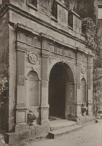 Doorway, Portch at the Gate House, Kenilworth (m/w kuva)