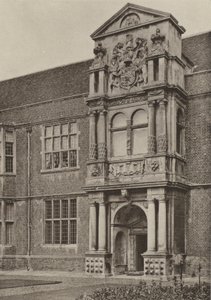 Doorway, North Wing, Cobham Hall, Kent (m/v kuva)