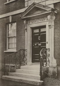 Doorway, Wimborne, Dorset (m/w kuva)