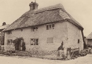 Maalaistalo, Amberley, West Sussex (s/w-kuva). tekijältä William Galsworthy Davie