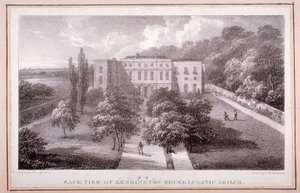 Näkymä Kensington House Lunatic Asylumista, n. 1830 tekijältä William Gauci