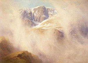 Sumuinen aamu, Hen Tor, Coniston Fells (Coniston Fells)