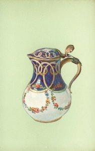 Kannu, Sevres, kuninkaallinen (väri litho) tekijältä William Gibb