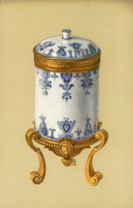 WC-astia, St Cloud, Ormolu Mount (väri litho) tekijältä William Gibb