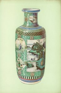 Maljakko, famille verte, kiinalainen, K