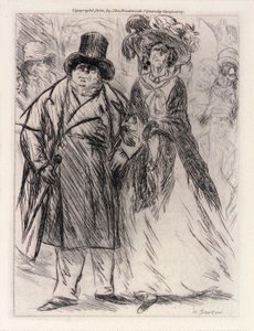 Herra ja rouva Mollet tekijältä William Glackens