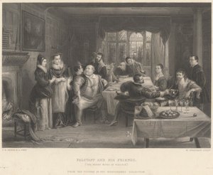 Falstaff ja hänen ystävänsä tekijältä William Greatbach