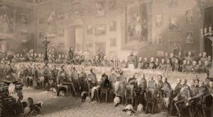 Waterloo-juhla Aspley Housessa 18. kesäkuuta 1836.