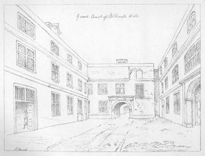 Great Court of Blackwell Hall, Lontoon kaupunki, 1886. tekijältä William Griggs