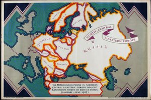 Pohjois-, Keski- ja Itä-Eurooppa, sarjasta "Where Our Exports Go" tekijältä William Grimmond
