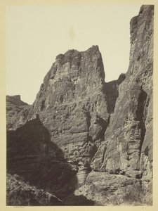 Kanab Washin Cañon, Colorado River, etelään katsottuna tekijältä William H. Bell