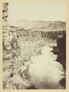 Grand Canon, Colorado River, Near Paria Creek, Looking West, 1872. tekijältä William H. Bell