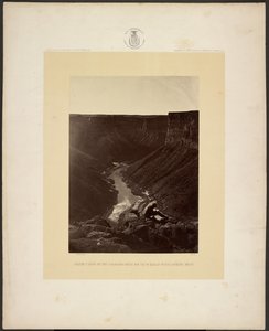 Coloradojoen Grand Cañon, Kanab Washin suu, länteen katsottuna tekijältä William H. Bell