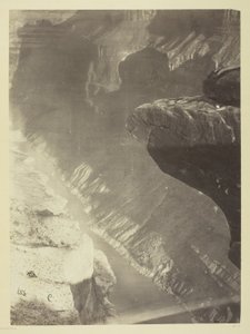 Katse etelään Grand Cañoniin, Colorado-joki, Sheavwitzin risteys. tekijältä William H. Bell