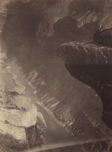 Katse etelään Grand Cañoniin, Colorado-joelle, Sheavwitzin ylitys, 1872. tekijältä William H. Bell