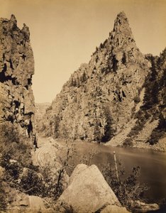Currecanti Needle, Black Cañon of the Gunnison, Gunnisonin musta Cañon