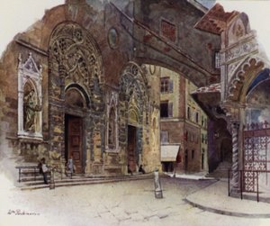 Tai San Michele, Firenze (väri litho)