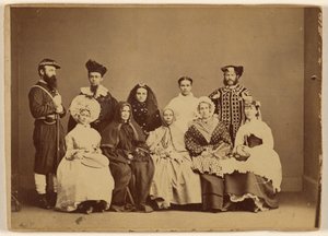 Naamiaiset 18. helmikuuta 1868 - Friendship Hall Phila. tekijältä William H. Rhoades